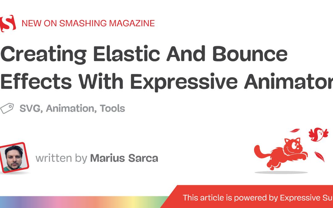 Creating Elastic And Bounce Effects With Expressive Animator