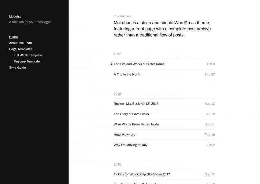 20+ Best Free Minimal Themes for WordPress in 2026